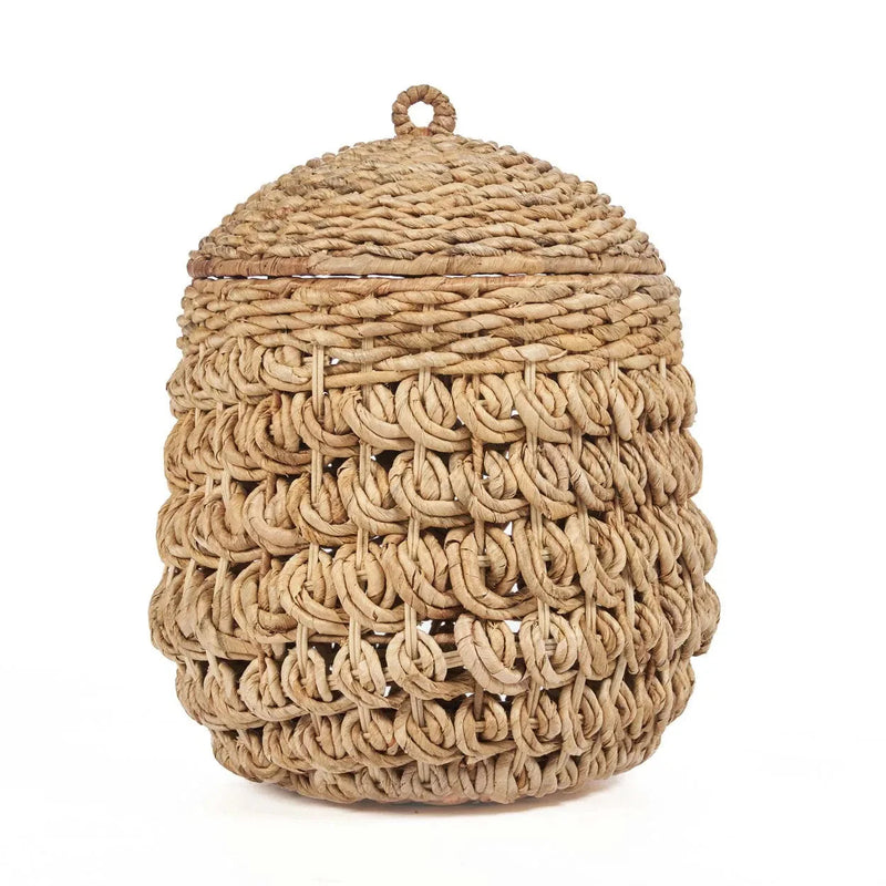 Korb aus Bananenblatt Natur 40x47 cm