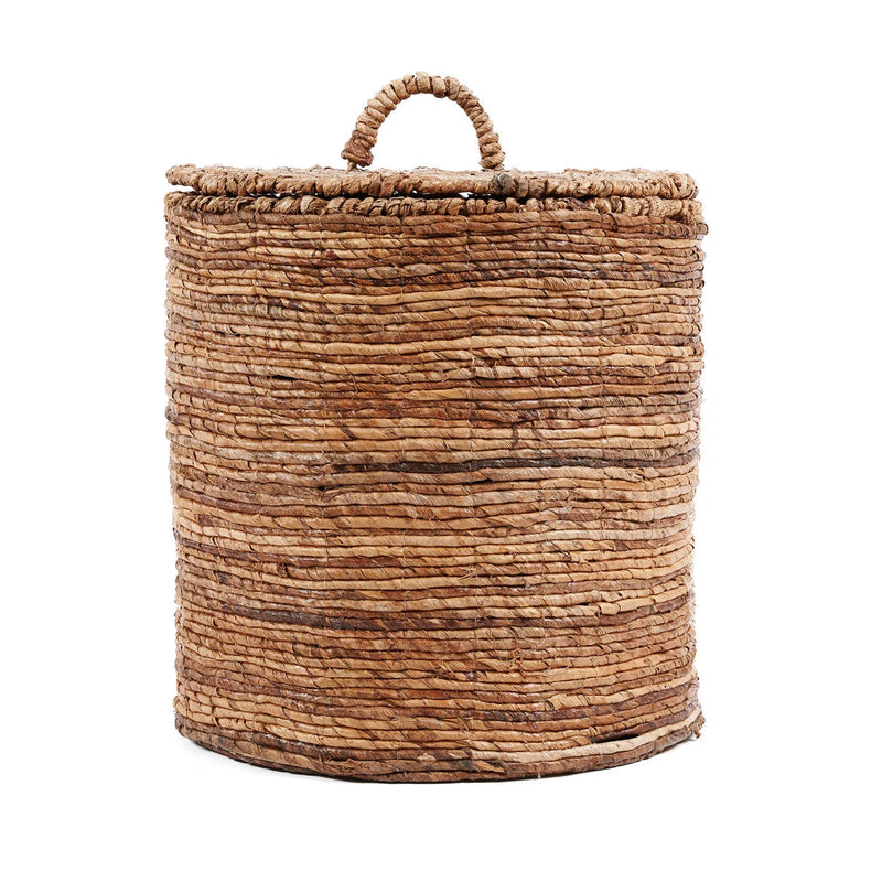 Panier en feuilles de bananier naturel 50 cm