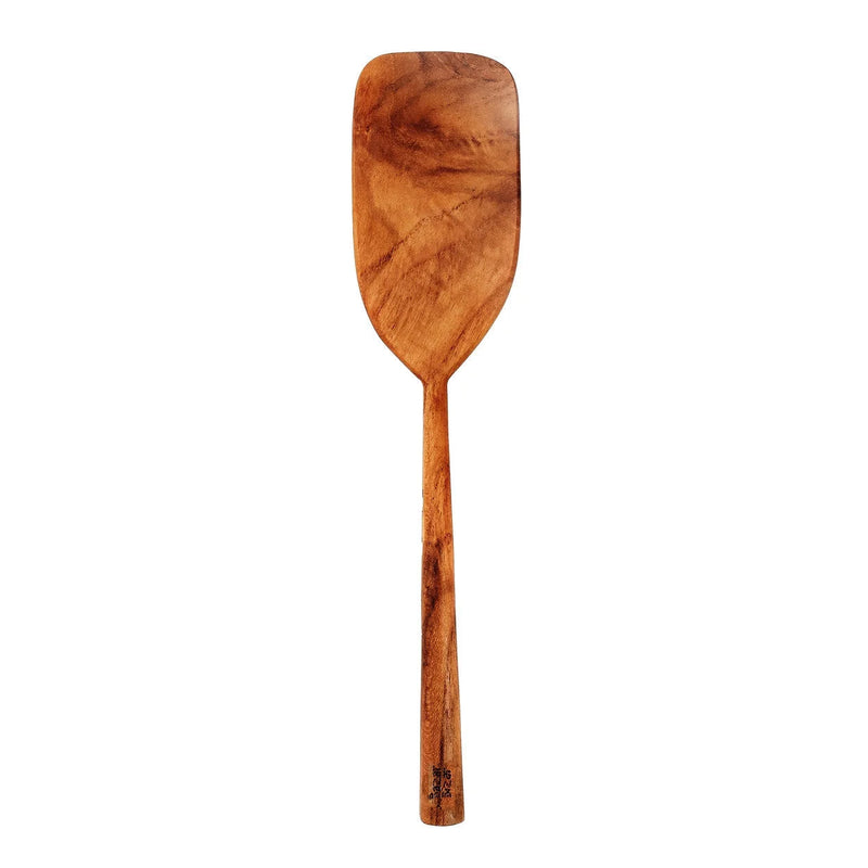 Pfannenwender aus Teakwurzel 28 cm aus Naturholz