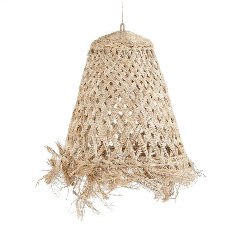 Konische Hängeleuchte aus Abaca - Ø53 cm