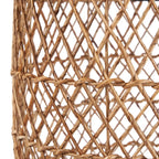 Suspension cylindrique en feuille de bananier tressée naturelle – Ø45 cm