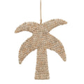 Suspension murale en coquillages – Silhouette palmier