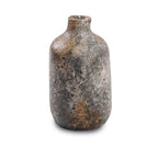 Vase en terre cuite gris antique finition vieillie – H24 cm