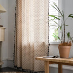 voilage-vintage-a-motifs-floraux-minimaliste en situation